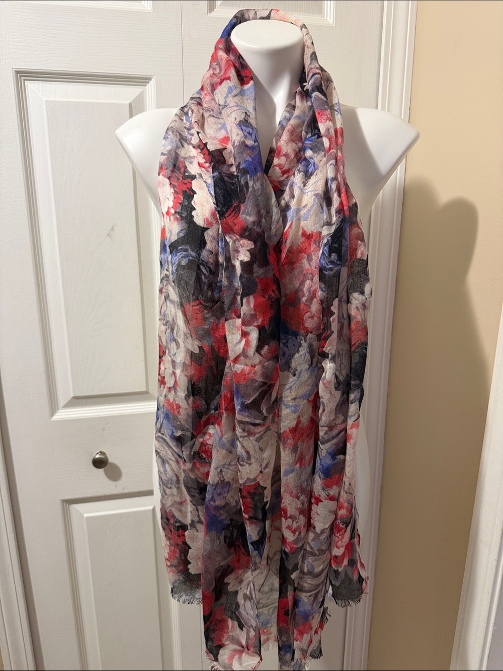 Talbots Floral Silk-Blended Scarf